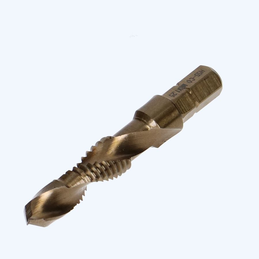 Boortap combinatie HSS 5% cobalt M8 x 1,25 mm Boortap combinatie HSS 5% cobalt M8 x 1,25 mm